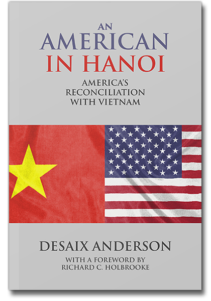 The cover of An American in Hanoi, by Desaix Anderson