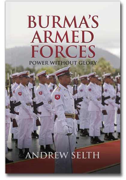 The cover of Burma's Armed Forces, by Andrew Selth